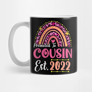 Promoted to Cousin Est.2022 Rainbow Friend to Be New Friend Mug